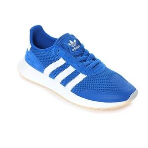 Adidas Flashback Blue & White Womens Shoes | Zumiez Size 9 Gently Used